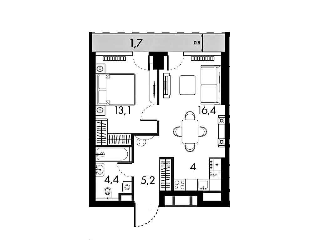 �������� 46,00 �² River Park ����������� 