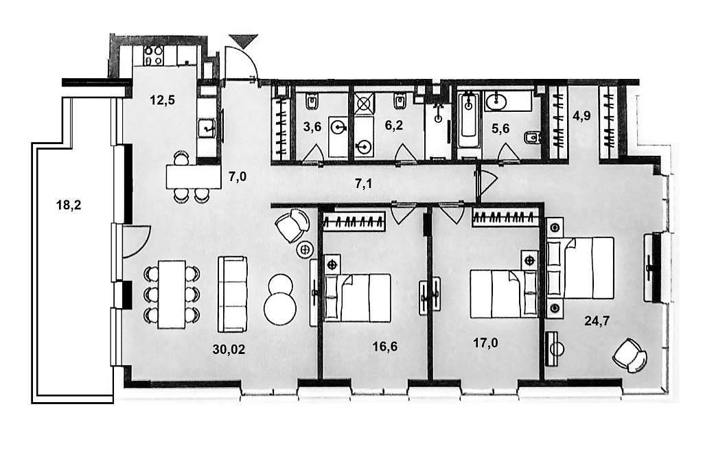  135,70 ² Soho+Noho