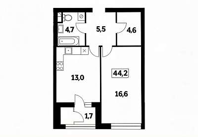 �������� 44,20 �² Sky Garden