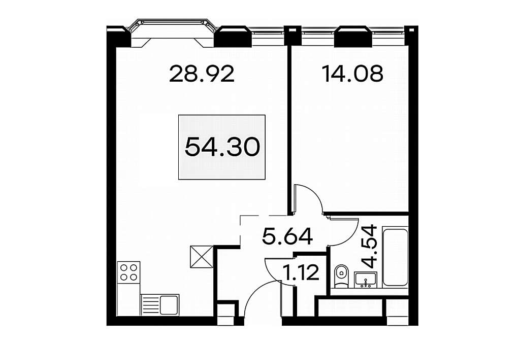  54,30 ²  GloraX Premium  