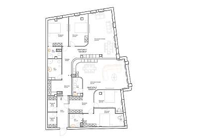 план Квартира 270,20 м² ЖК "Novel House"