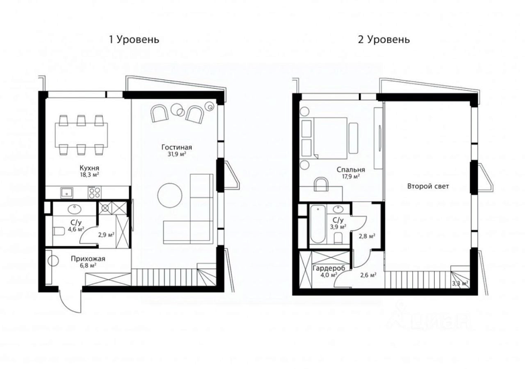 �������� 65.3 �² ���������� 17