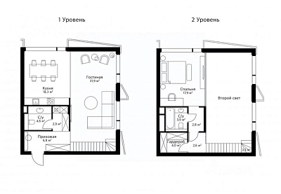 �������� 65.3 �² ���������� 17