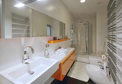 ванная комната 246,70 м² ЖК "Панорама"