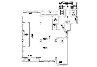 план 256,40 м Имперский дом